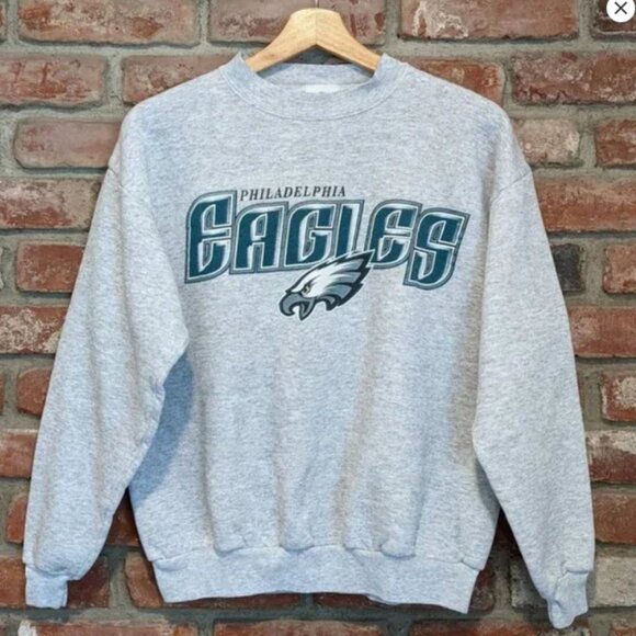 Philadelphia Eagles Football Shirt Philadelphia Eagles Sweatshirt Vintage Style - Picture 1 of 3